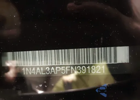 2015 Nissan Altima 2.5/2.5 S/2.5 Sl/2.5 Sv from USA, damaged, VIN 1N4AL3AP5FN391821